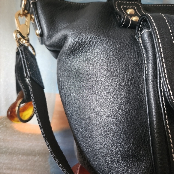 Beautiful, premium quality genuine leather bag. Barr+Barr New York. Brand new. - Picture 5 of 6